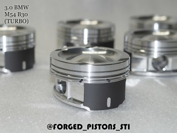 29 399 р. Поршни (3,0l M54B30 ТУРБО (CR=8,2) кольца 1,5/1,5/2,0) СТИ BMW 7 серия E65,E66, E67, E68 дорестайлинг, седан (2001-2005) (диаметр поршня: 84.00 мм)  с доставкой в г. Майкоп. Увеличить фотографию 3
