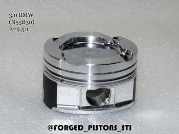 30 899 р. Поршни (BMW 3,0l N55B30 (CR=9,5) кольца 1,5/1,5/2,0) СТИ BMW 3 серия E90 седан дорестайлинг (2004-2008) (диаметр поршня: 84.00 мм)  с доставкой в г. Майкоп. Увеличить фотографию 2