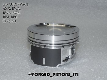 17 999 р. Поршни (VolksWagen 2,0 AXX (CR=9,0) кольца 1,2/1,5/2,0) СТИ Volkswagen Passat B6 универсал (2005-2010) (диаметр поршня: 82,50 мм)  с доставкой в г. Майкоп. Увеличить фотографию 3