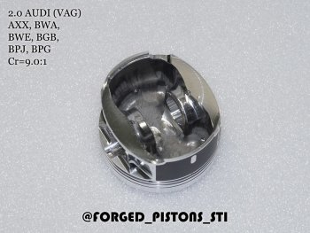 17 999 р. Поршни (VolksWagen 2,0 AXX (CR=9,0) кольца 1,2/1,5/2,0) СТИ Volkswagen Passat B6 универсал (2005-2010) (диаметр поршня: 82,50 мм)  с доставкой в г. Майкоп. Увеличить фотографию 5
