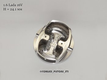 13 399 р. Поршни (16-кл высота 24.1 палец 18/53 клапана 33/29 лунка 5.0 кольца 1,2/1,5/2,0) СТИ Лада Гранта FL 2191 лифтбэк рестайлинг (2018-2025) (диаметр поршня: 82,00 мм)  с доставкой в г. Майкоп. Увеличить фотографию 4