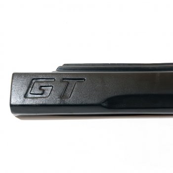 999 р. Пороги пластиковые GT Автодемик Лада 21099 (1990-2004) (Поверхность текстурная)  с доставкой в г. Майкоп. Увеличить фотографию 2