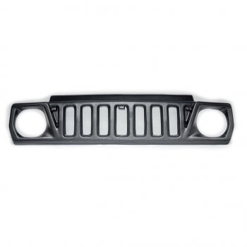 Решетка радиатора Jeep Cherokee (с сеткой) Автодемик Лада Нива 4х4  2121 - нива 4х4 ( 2131,  2121 Бронто,  2121,  2121 (Legend))