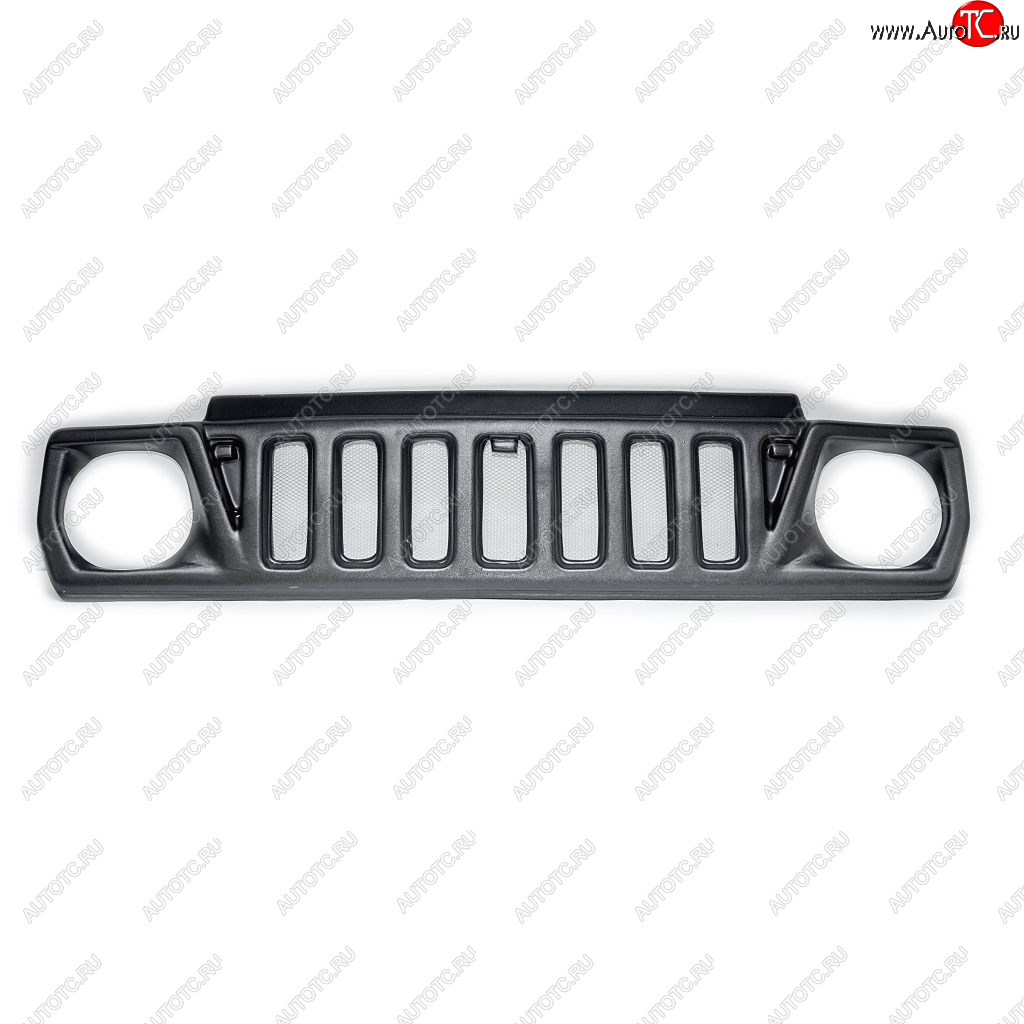 1 239 р. Решетка радиатора Jeep Cherokee (с сеткой) Автодемик Лада нива 4х4 2121 (Legend) 3 дв. 2-ой рестайлинг (2021-2025)  с доставкой в г. Майкоп