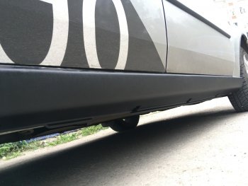 2 259 р. Пороги Автостайл Renault Logan 1 дорестайлинг (2004-2010)  с доставкой в г. Майкоп. Увеличить фотографию 7