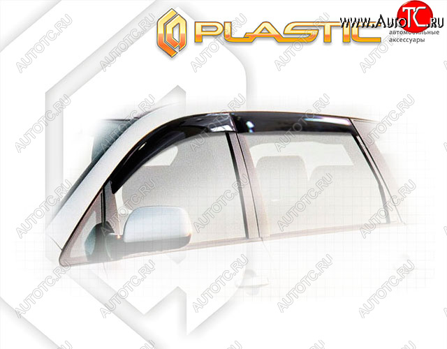 2 079 р. Дефлектора окон CA-Plastic  Toyota Ipsum  ACM20 (2003-2009) рестайлинг (Classic полупрозрачный, Без хром. молдинга)  с доставкой в г. Майкоп