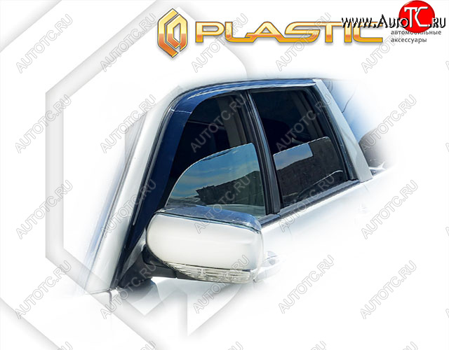 1 959 р. Дефлектора окон CA-Plastic Subaru Forester SG рестайлинг (2005-2008) (Classic полупрозрачный)  с доставкой в г. Майкоп