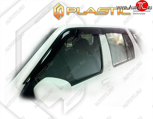 2 159 р. Дефлектора окон CA-Plastic  Nissan Terrano2  R50 (1995-2002) дорестайлинг, рестайлинг (Classic полупрозрачный)  с доставкой в г. Майкоп