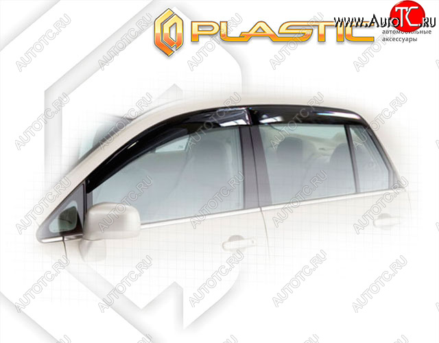 2 059 р. Ветровики дверей CA-Plastic Nissan Tiida Latio C11 (2004-2012) седан (Classic полупрозрачный, Крепление на клипсы) с доставкой в г. Майкоп Увеличить фотографию 1 2 059 р. Ветровики дверей CA-Plastic Nissan Tiida Latio C11 (2004-2012) седан (Classic полупрозрачный, Крепление на клипсы) с доставкой в г. Майкоп