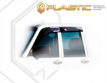 Дефлектора окон CA-Plastic Уаз Патриот 23632 2-ой рестайлинг пикап (2016-2025)