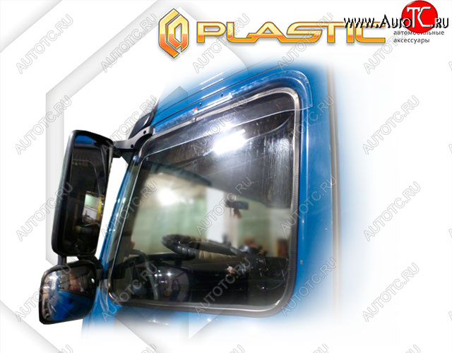 2 199 р. Дефлектора окон (FH, FM, NH, FM4) CA-Plastic  Volvo FH  13 (2013-2025) (Classic полупрозрачный)  с доставкой в г. Майкоп