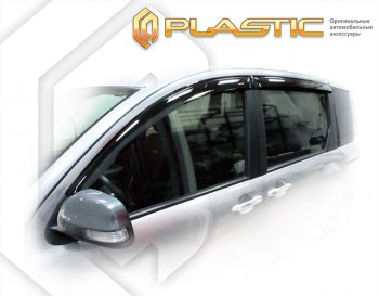 Дефлектора окон (Dice) CA-Plastic Toyota Sienta Dice (2011-2015) хэтчбек 5 дв.