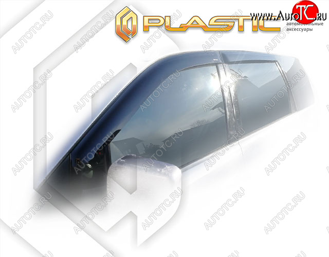 2 079 р. Ветровики дверей CA-Plastic Mitsubishi Space Wagon N94W (1998-2005) (Classic полупрозрачный, Без хром. молдинга) с доставкой в г. Майкоп Увеличить фотографию 1 2 079 р. Ветровики дверей CA-Plastic Mitsubishi Space Wagon N94W (1998-2005) (Classic полупрозрачный, Без хром. молдинга) с доставкой в г. Майкоп