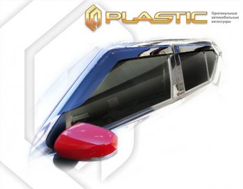 1 899 р. Дефлектора окон CA-Plastic  Suzuki Ignis (2016-2025) (серия Classic полупрозрачный)  с доставкой в г. Майкоп. Увеличить фотографию 2
