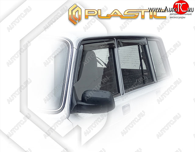1 839 р. Дефлектора окон CA-Plastic Лада 2104 (1984-2012) (Classic полупрозрачный)  с доставкой в г. Майкоп