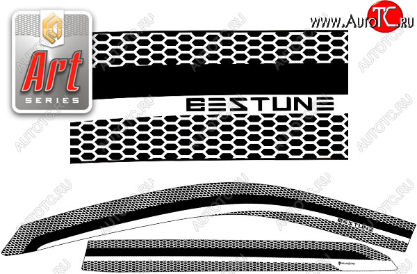 2 199 р. Ветровики дверей CA-Plastic FAW Bestune T77 (2018-2022) дорестайлинг (Серия Art белая) с доставкой в г. Майкоп Увеличить фотографию 1 2 199 р. Ветровики дверей CA-Plastic FAW Bestune T77 (2018-2022) дорестайлинг (Серия Art белая) с доставкой в г. Майкоп