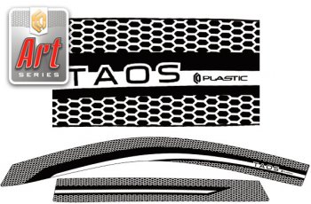 Ветровики дверей CA-Plastic Volkswagen Taos (2020-2022)
