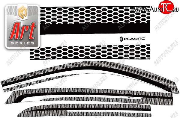 2 159 р. Ветровики дверей CA-Plastic Toyota Spade NP140 (2012-2020) хэтчбэк 5 дв. (Серия Art графит) с доставкой в г. Майкоп Увеличить фотографию 1 2 159 р. Ветровики дверей CA-Plastic Toyota Spade NP140 (2012-2020) хэтчбэк 5 дв. (Серия Art графит) с доставкой в г. Майкоп