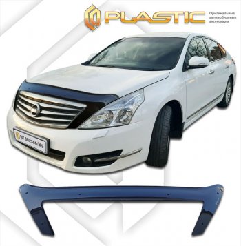 Дефлектор капота (exclusive) CA-Plastic Nissan Teana  2 J32 (2008-2014) дорестайлинг, рестайлинг