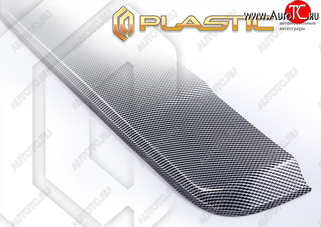 2 299 р. Ветровик люка CA-Plastic  Toyota Ipsum  SXM10 (1995-1998) дорестайлинг (Шелкография карбон серебро)  с доставкой в г. Майкоп