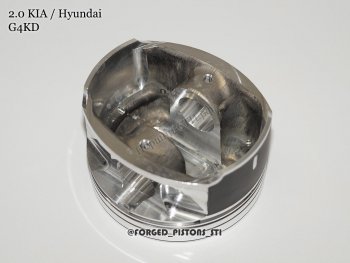 18 199 р. Поршни (KIA, Hyundai 2,0 G4KD под кольца 1,2/1,2/2,0) СТИ Jeep Compass MP дорестайлинг (2016-2022) (диаметр поршня: 86,00 мм)  с доставкой в г. Майкоп. Увеличить фотографию 2