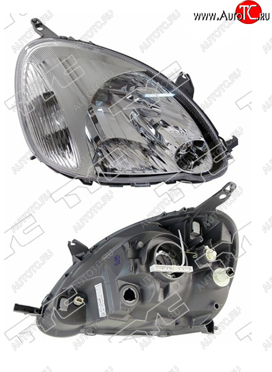 6 399 р. Правая фара (под электрокорректор, Евросвет) TYC Toyota Yaris XP10 хэтчбэк 5 дв. (1999-2005)  с доставкой в г. Майкоп