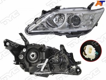 11 899 р. Фара Toyota Camry (XV50) 11-14  Camry UAEUSA 11-14 (Слева) TYC 20-F938-A5-2B  с доставкой в г. Майкоп. Увеличить фотографию 1