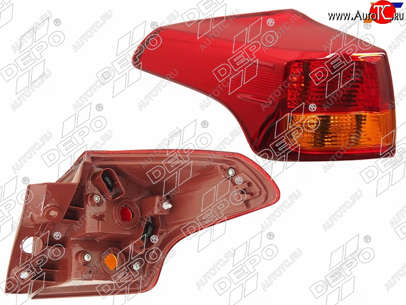 6 399 р. Левый фонарь задний DEPO Toyota RAV4 XA40 5 дв. дорестайлинг (2012-2015)  с доставкой в г. Майкоп