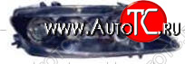 14 549 р. Правая фара передняя (чёрная, с ПТФ, с корректором, галоген) DEPO Mazda 6 GG лифтбэк дорестайлинг (2002-2005)  с доставкой в г. Майкоп