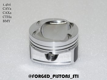 16 199 р. Поршни (VolksWagen 1,4 CAVa, CAXa, BMY, CTHA под кольца 1,2/1,5/2,5) СТИ  Volkswagen Sharan  MK2,7N - Tiguan  NF (диаметр поршня: 76.5 мм)  с доставкой в г. Майкоп. Увеличить фотографию 3