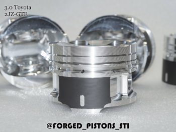 28 799 р. Поршни (Toyota 3,0 2JZ-GTE (V=15,2) под кольца 1,2/1,5/4,0) СТИ  Toyota Aristo ( 1,  S160) - Supra (диаметр поршня: 86.50 мм)  с доставкой в г. Майкоп. Увеличить фотографию 4