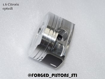 19 399 р. Поршни (Citroen 1,6l EP6CDT, N14B16A) СТИ Peugeot 308 T7 хэтчбек 5 дв. дорестайлинг (2007-2011) (диаметр поршня: 77.00 мм)  с доставкой в г. Майкоп. Увеличить фотографию 2