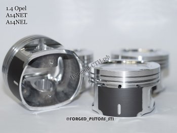 16 999 р. Поршни (Opel 1.4l A14NET под кольца 1,2/1,2/2,0) СТИ Opel Astra J универсал рестайлинг (2012-2017) (диаметр поршня: 72.5 мм)  с доставкой в г. Майкоп. Увеличить фотографию 2