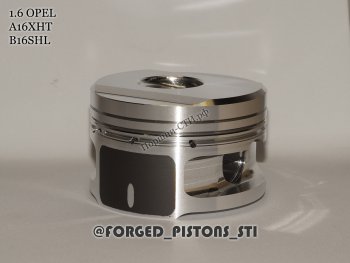 19 399 р. Поршни (Opel 1.6l A16XHT, B16SHL под кольца 1,2/1,2/2,0) СТИ Opel Astra J универсал рестайлинг (2012-2017) (диаметр поршня 79 мм)  с доставкой в г. Майкоп. Увеличить фотографию 2