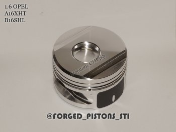 19 399 р. Поршни (Opel 1.6l A16XHT, B16SHL под кольца 1,2/1,2/2,0) СТИ Opel Astra J универсал рестайлинг (2012-2017) (диаметр поршня 79 мм)  с доставкой в г. Майкоп. Увеличить фотографию 3