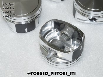 19 399 р. Поршни (Opel 1.6l Z16LER, Z16LET под кольца 1,2/1,2/2,0) СТИ Opel Astra H хэтчбек 5дв дорестайлинг (2004-2007) (диаметр поршня: 79.00 мм)  с доставкой в г. Майкоп. Увеличить фотографию 3