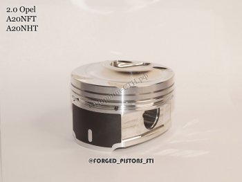 22 399 р. Поршни (Opel 2.0l A20NFT, A20NHT под кольца 1,5/1,5/3,0) СТИ Opel Astra J GTC (2011-2018) (диаметр поршня 86 мм)  с доставкой в г. Майкоп. Увеличить фотографию 2