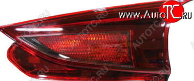4 499 р. Правый фонарь задний (внутренний) DEPO Mazda 3/Axela BM рестайлинг, хэтчбэк (2016-2019)  с доставкой в г. Майкоп