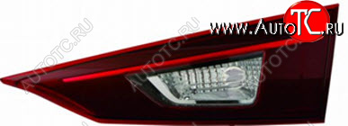 3 879 р. Правый фонарь задний (внутренний) DEPO Mazda 3/Axela BM дорестайлинг седан (2013-2016)  с доставкой в г. Майкоп