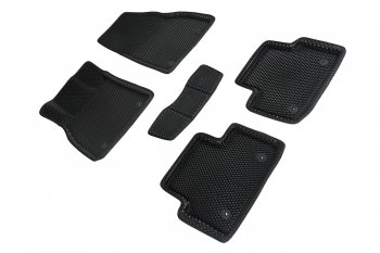 Коврики в салон EVA (3D, ромб, чёрные) Seintex Chevrolet Malibu  8 (2013-2015)