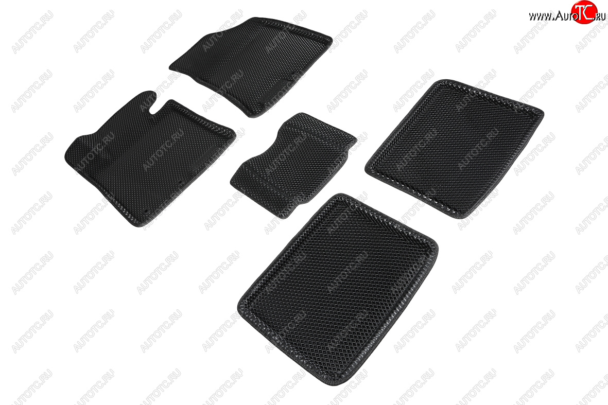 5 699 р. Коврики в салон EVA (3D, ромб, чёрные) Seintex  Hyundai I40  1 VF (2011-2019) дорестайлинг седан, дорестайлинг универсал, рестайлинг седан, рестайлинг универсал  с доставкой в г. Майкоп