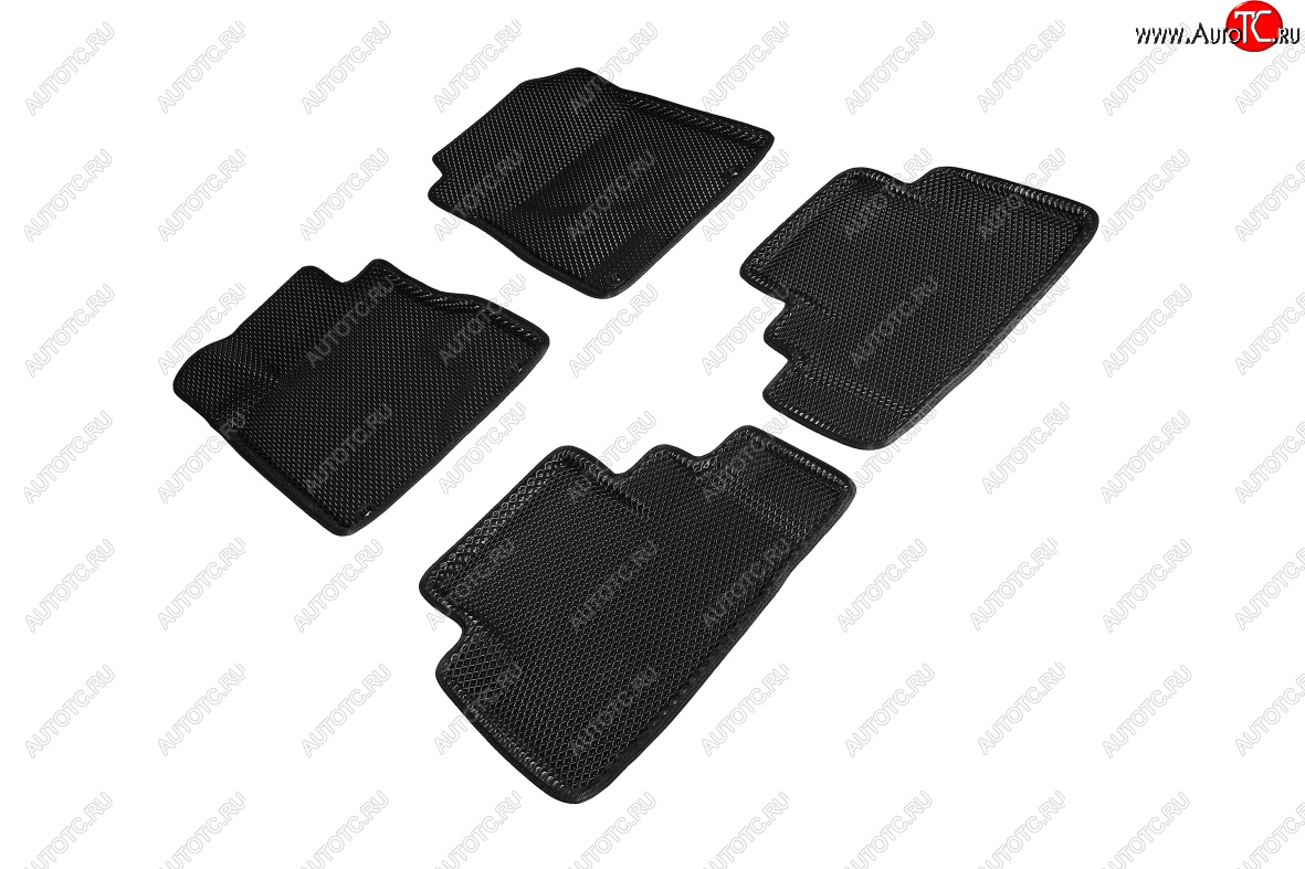 4 999 р. Коврики EVA 3D ромб для Honda CR-V IV 2012-2016  Honda CR-V  RM1,RM3,RM4 (2012-2018) дорестайлинг, рестайлинг  с доставкой в г. Майкоп
