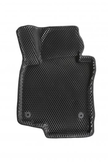 5 699 р. Коврики в салон EVA (3D, ромб, чёрные) Seintex  Seat Leon  1P хэтчбэк 5 дв. (2005-2013) дорестайлинг, рестайлинг  с доставкой в г. Майкоп. Увеличить фотографию 2