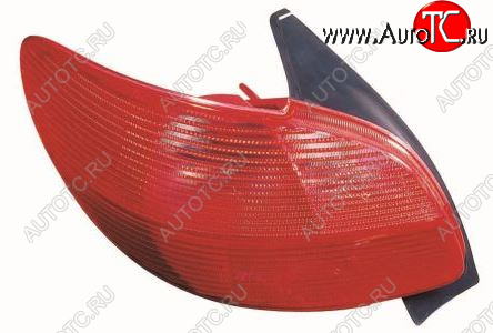 2 679 р. Левый фонарь задний DEPO  Peugeot 206 ( хэтчбэк 5 дв.,  хэтчбэк 3 дв.) (1998-2003) 2AC дорестайлинг  с доставкой в г. Майкоп