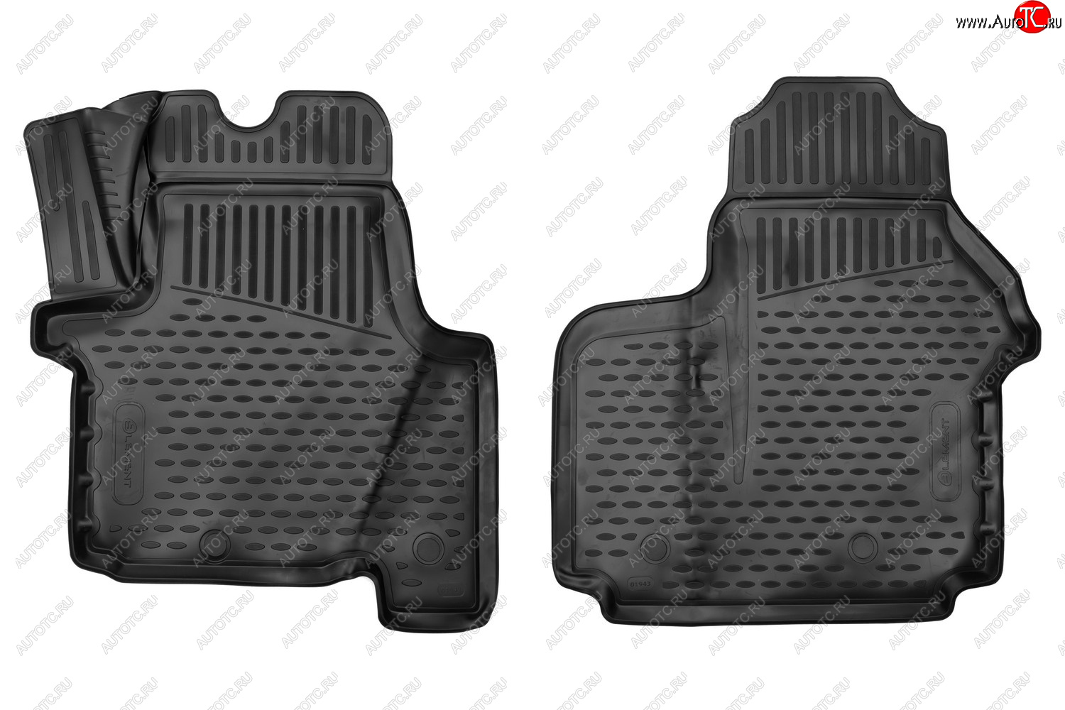 2 559 р. Комплект ковриков в салон RENAULT 3D (1 ряд, полиуретан, чёрные) Renault Trafic X82 1-ый рестайлинг (2019-2021)  с доставкой в г. Майкоп