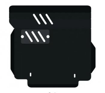 3 199 р. Защита картера двигателя и КПП (V-1,0; 1,3) Alfeco Daihatsu Storia хэтчбэк 5 дв. 2-ой рестайлинг (2001-2004) (Сталь 2 мм)  с доставкой в г. Майкоп. Увеличить фотографию 2