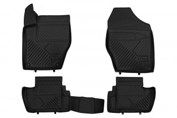 1 999 р. Коврики 3D в салон CITROEN C4L, 2013- 4 шт. (полиуретан)  Ситроен С4 CITROEN c000000186  с доставкой в г. Майкоп. Увеличить фотографию 1