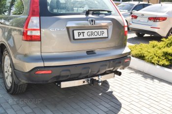 17 659 р. Фаркоп (быстросъемный квадрат) Petroil Tuning Honda CR-V RE1,RE2,RE3,RE4,RE5,RE7 дорестайлинг (2007-2010)  с доставкой в г. Майкоп. Увеличить фотографию 3