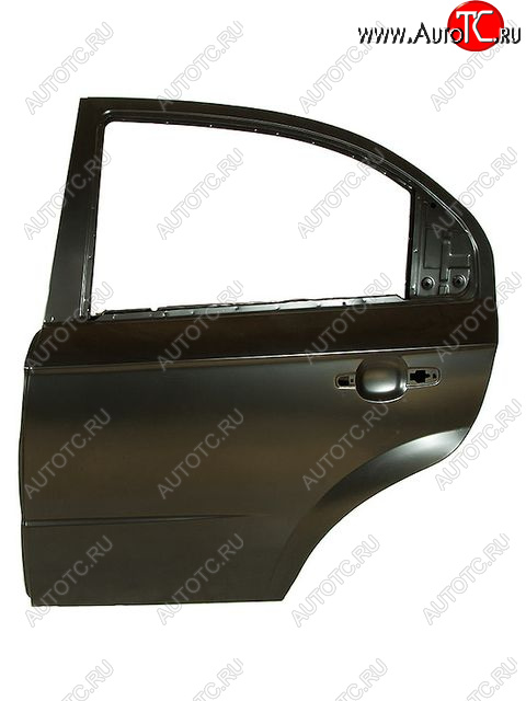 13 799 р. Левая дверь задняя BodyParts Chevrolet Aveo T250 седан рестайлинг (2006-2011) (Неокрашенная)  с доставкой в г. Майкоп