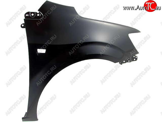 4 199 р. Правое крыло переднее (с отверстием под повторитель поворота, Тайвань) BodyParts Chevrolet Aveo T300 хэтчбек (2011-2015) (Неокрашенное)  с доставкой в г. Майкоп